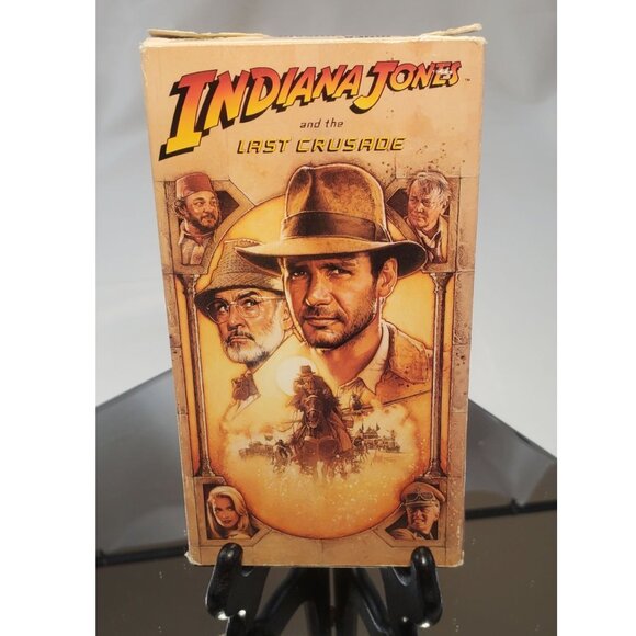 Indiana Jones And The Last Crusade VHS Tape Hi-fi Stereo - Picture 1 of 2